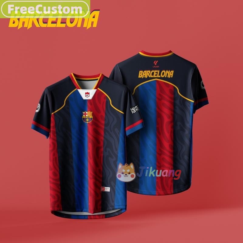 [ฟรี CUSTOM ][READY STOCK] CLUB BARCELONA UXFACTORY JERSEY SUBLIMATION