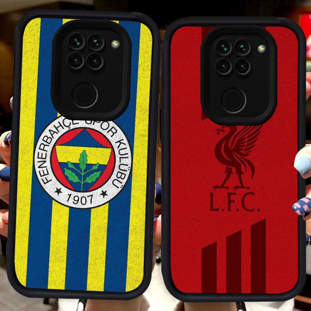 ปลอกสีดําสําหรับ Xiaomi Redmi Note 8 9S 9 Pro Max H125 FC Football Club