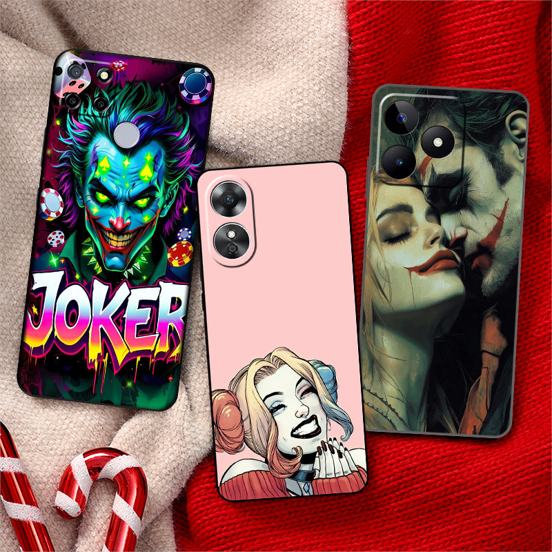 เคสโทรศัพท์สีดํานุ่มสําหรับRealme 3 5 5i 5s 6i 7 7i 8 8s 8i 9 9i 10 Pro Plus 12X 12 + 13 P1 27HK Clo