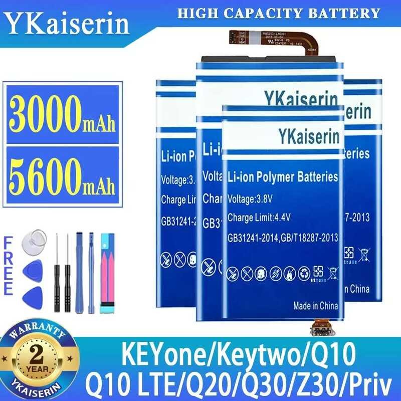 YKaiserin Battery For BlackBerry KEYone/Keytwo KEY2/Passport 4G Q30/Priv/Q10/Q10 LTE/Q20/Classic Z30