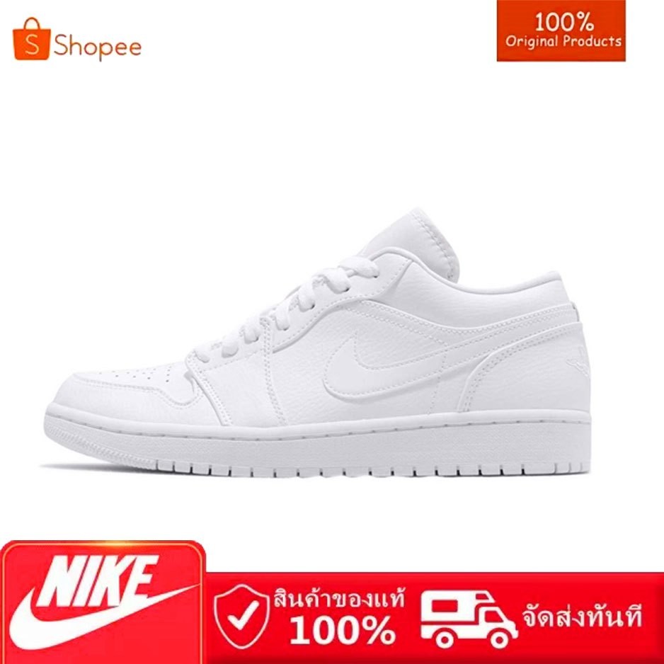 ♞,♘,♙ของแท้ 100% Jordan Air Jordan 1 Low รองเท้าผ้าใบ AGD