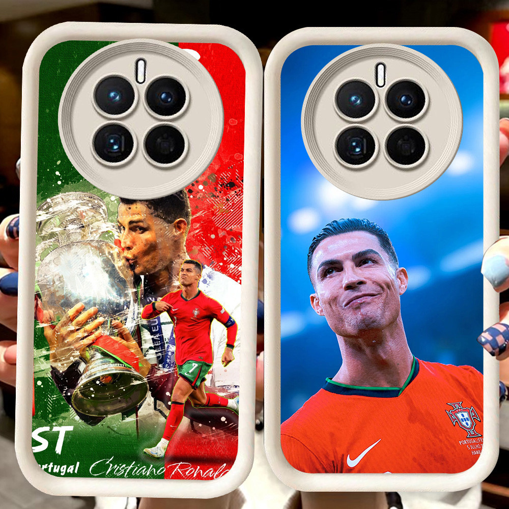 H120 CR7 Ronaldo ปลอกสีขาวสําหรับ Realme 12X Narzo 70 N65 12 Lite 13 Plus Pro 5G
