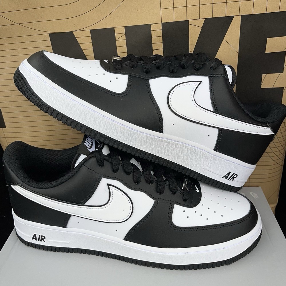 ♞จัดส่งรวดเร็ว new Nike Air Force 1 Low Shoes "Panda" Black White NBY DV0788-001 ใหม่ TRD