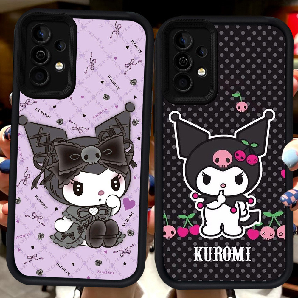 ปลอกสีดําสําหรับ Samsung A36 A54 A34 A24 A14 A25 A15 S25 Ultra A04s A16 A56 A55 A05S A35 5G H74 Kuro