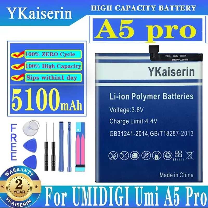 High capacity battery for UMI Umidigi A1 Pro/S3 Pro/A5 Pro/A7 pro/A9 Pro/A11/A11 Pro Max