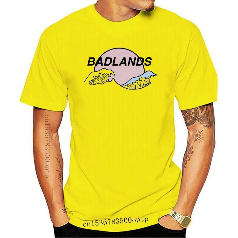 ♞,♘【COD】New Halsey Badlands - Mens T-shirt - Hipster Pastel Grunge Music Gift Cartoon t shirt men F