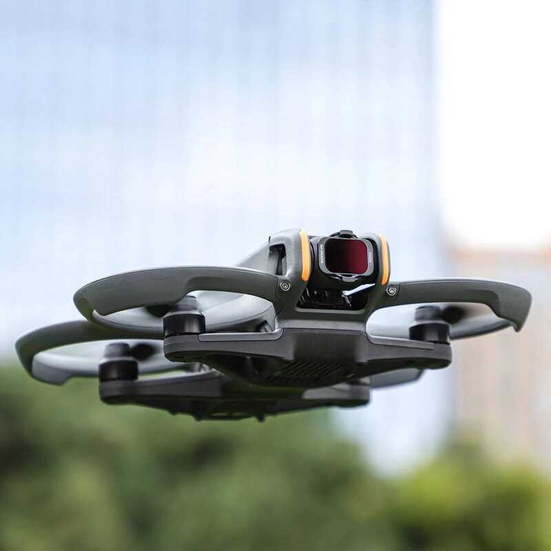 ▥ เลนส์ฟิลเตอร์สำหรับ DJI Avata 2เลนส์แก้วออปติคอลชุดฟิลเตอร์ปรับได้ Nd8 Nd64 Nd32 Nd16 Nd128อุ