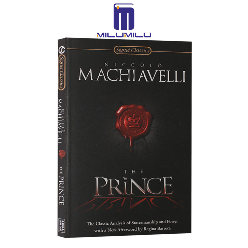 หนังสือเล่มแรกของเจ้าชาย โดย Niccolo Machiavelli หนังสือภาษาอังกฤษต้นฉบับ