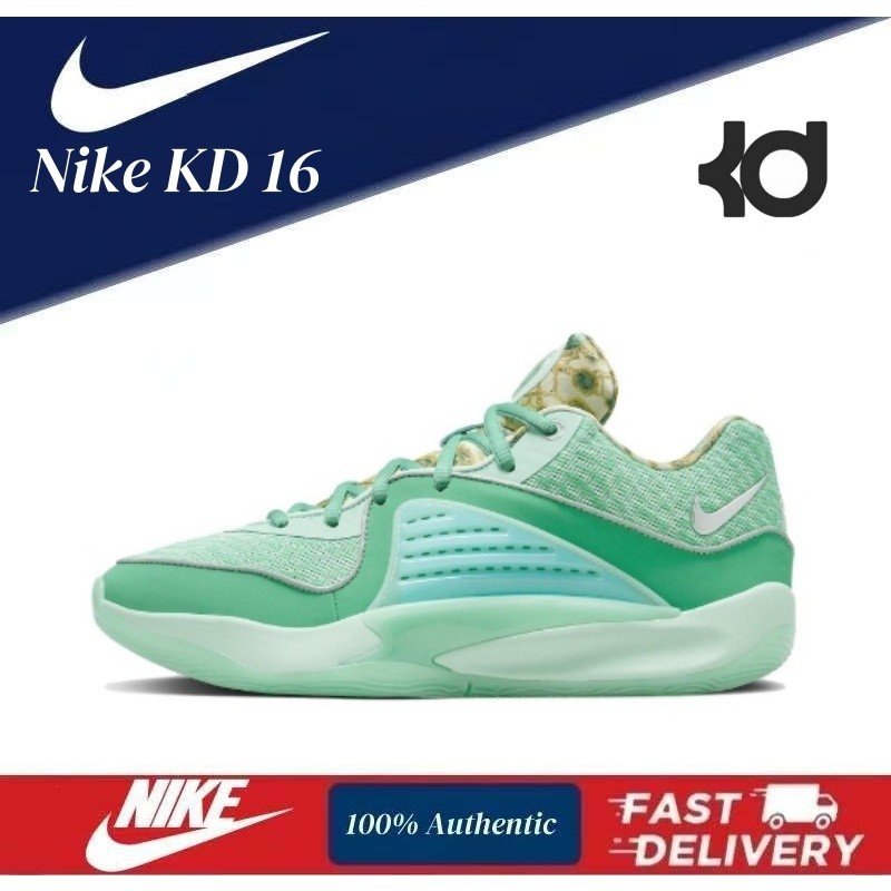♞,♘,♙(100% Authentic)Nike KD 16 NRG "Wanda" XDR รองเท้าบาส กันลื่น กันกระแทก "Air Zoom" Basketball