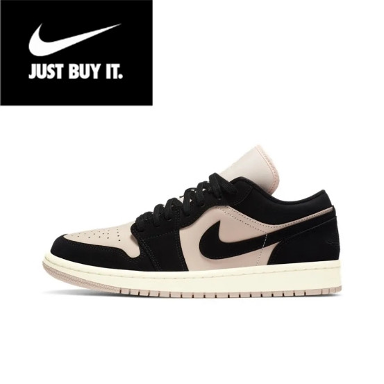 ♞Jordan Air Jordan 1 guava ice milk tea powder ของแท้ 100% TRD