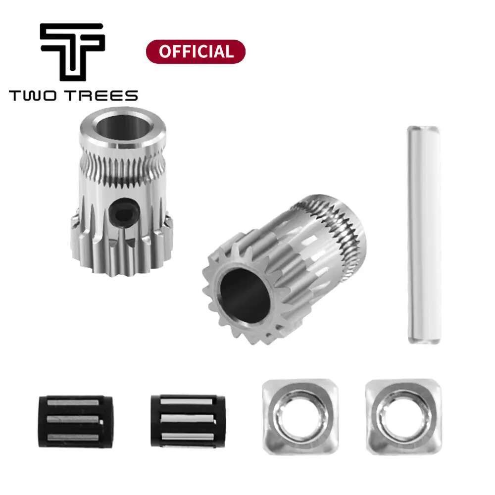 VN Drivegear Kit Dual Drive Gear Extruder Kit Cloned Btech อัพเกรดสําหรับ Extruder Prusa i3 3d เครื่
