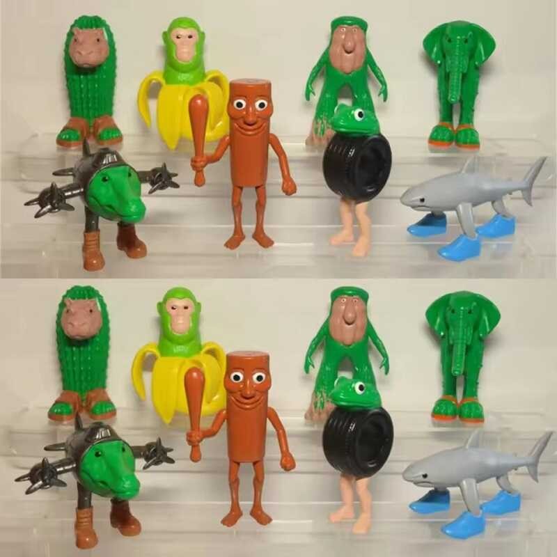 LY 2025 Tralalero Tralala Shark Figure Toy Tung Tung Sahur Bombardiro Crocodilo Tralalerotralala Tu