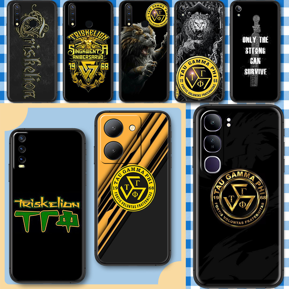 สําหรับ VIVO Y03 Y30T Y18 Y18S Y18E T3 Y37M Y19S Y28 V40 PRO Z9 lite Tau Gamma Phi นุ่มสีดํา TPU เคส