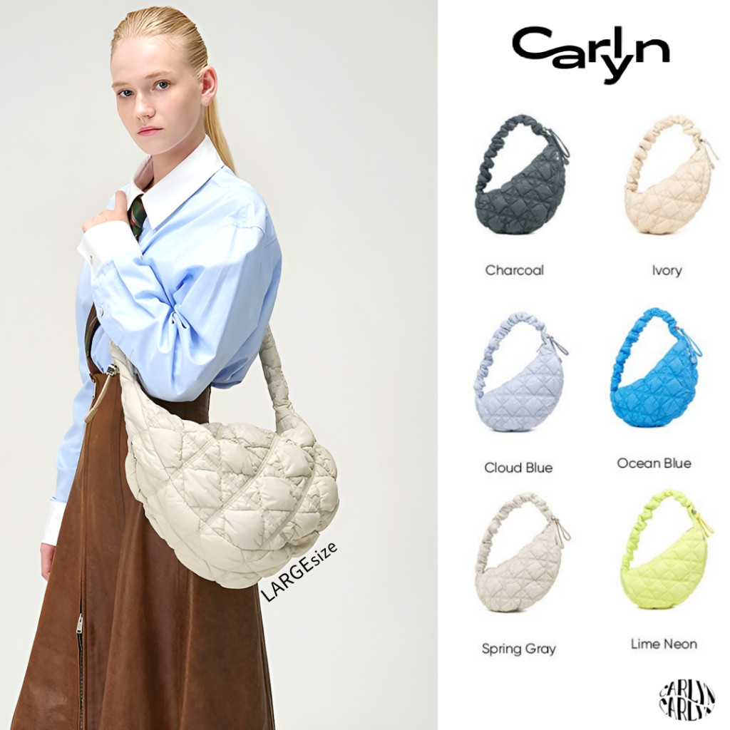 ♞Carlyn WOMEN COZY "L" BAG ใหม่ 6 สี XDY