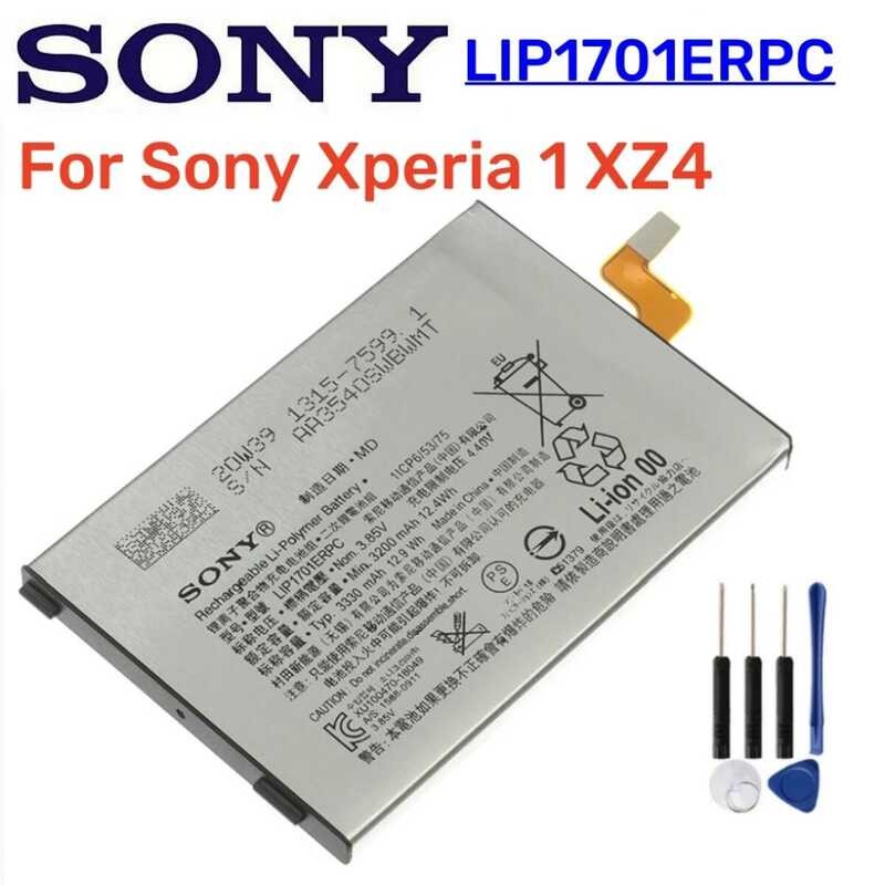 ▥ แบตเตอรี่ทดแทนใหม่ Lip1701erpc สําหรับ Sony Xperia 1 Xz4 XZ 4 J9150 J9110 J8170 J8110 3200Mah