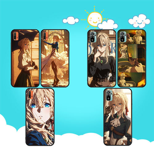 นุ่มสีดํา Huawei P10 P10 Lite P20 P20 Lite P20 Pro P30 P30 Lite P30 Pro Violet Eternal Garden1 เคสโท