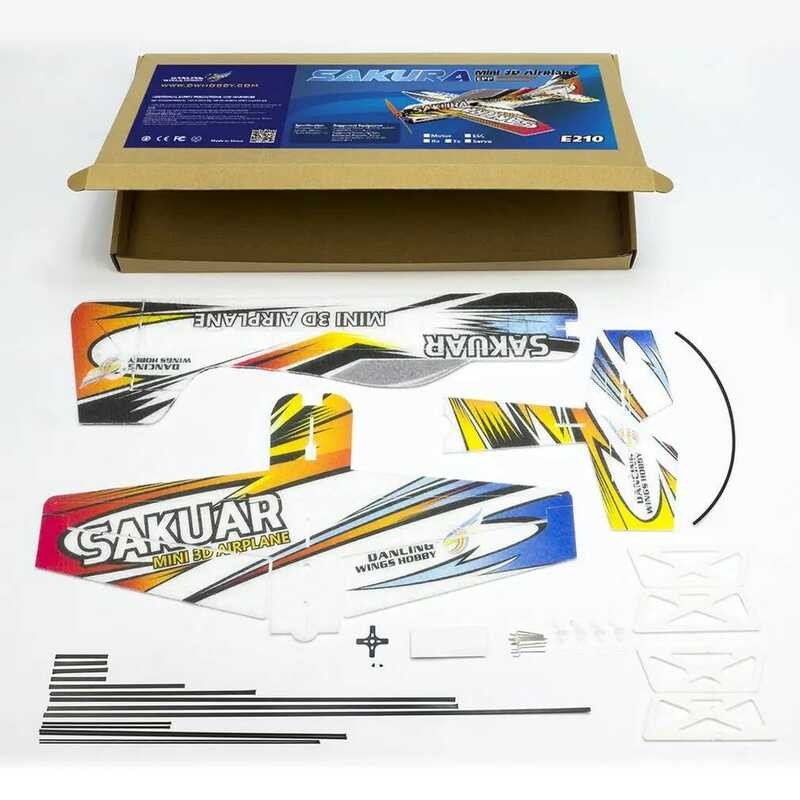 รุ่นเครื่องบิน ★ RC EPP Micro Indoor 3D F3p เครื่องบินไฟฟ้าควบคุมด้วยวิทยุขนาดปีก 420 มม. ไม่ปร