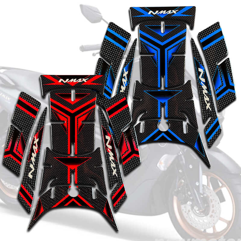 LY 3D Reflective Motorcycle Tank Pad Sticker For YAMAHA NMAX 155