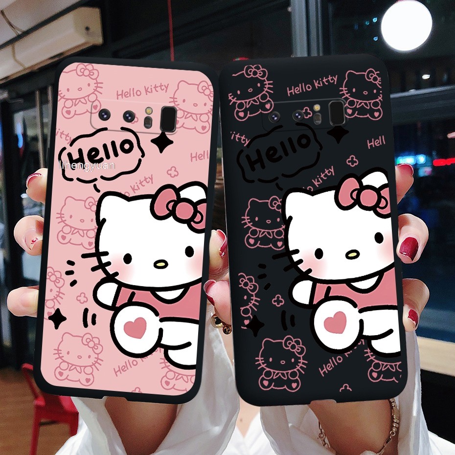 เคสโทรศัพท์ Hello Kitty Samsung Note 8 Casing Soft Case