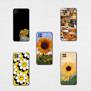 เคสโทรศัพท์มือถือแบบนิ่ม TPU ลายดอกทานตะวัน สําหรับ Xiaomi Poco M2 M3 11X 12 12X 12S 12T Pro