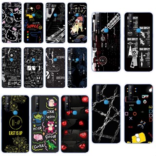 H1 Vivo v15 เคส TPU นิ่ม ซิลิโคน ป้องกัน เคสโทรศัพท์ เคสโทรศัพท์ สีดํา