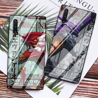 เคสโทรศัพท์มือถือแบบแก้ว ลายอีวานเกเลียน สําหรับ Redmi Note 8 9 9s 10 10s 11 Pro 9 9A 9C 8 8A