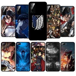 เคสซิลิโคนนิ่ม ลาย Attack on Titan NR8 สําหรับ Realme C17 C20 C21 C25 5G X Lite