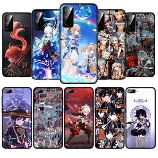 Nr32 เคสโทรศัพท์มือถือ ซิลิโคนนุ่ม ลายเกม Genshin Impact สําหรับ Realme C30 C11 2021 C21Y C25Y V11 V11S Narzo 50i