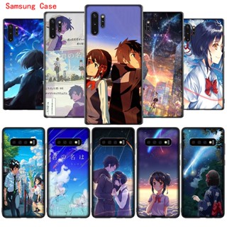 Nr38 เคสโทรศัพท์มือถือ ซิลิโคนนุ่ม ลายหลับตาฝัน ถึงชื่อเธอ สําหรับ Samsung A12 A32 A42 A52 A72 4G 5G