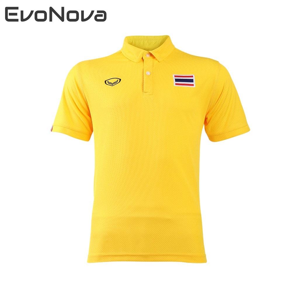 EvoNova แกรนด์สปอร์ตเสื้อคอปกทีมชาติไทย2023 โปโลทีมชาติ