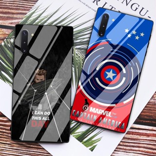 เคสโทรศัพท์มือถือแบบแก้ว ลายกัปตันอเมริกา สําหรับ OPPO A12 A12S A15 A15S A3S A5 A12E A9 A92 A72 A52 A54 A53 A5S A7 A32 A9X A8 A31 A94 A95