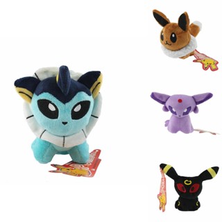 ตุ๊กตา Pokemon Eevee Leafeon Umbreon Jolteon ขนาดเล็ก 5 นิ้ว ของขวัญ สําหรับสะสม