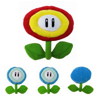 ตุ๊กตานุ่ม รูปการ์ตูน Super Mario Brothers Fire Flower ดอกทานตะวัน ของขวัญ ของเล่นสําหรับเด็ก