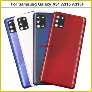 Cath- เคสพลาสติก พร้อมเลนส์กล้อง สําหรับ Samsung Galaxy A31 A315 SM-A315F/DS A315