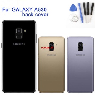 Yooh- แบตเตอรี่โทรศัพท์ แบบกระจก สําหรับ Samsung GALAXY A8 2018 Edition A530N SM-A530N