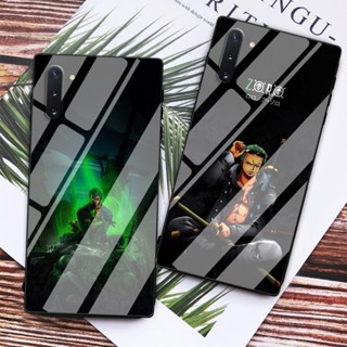 เคสโทรศัพท์มือถือแบบแก้ว ลายการ์ตูนวันพีช Zoro สําหรับ Vivo Y11S Y20i Y20S Y85 Y21 Y21S Y91C Y81 V21 V20 Y50 Y30i Y15A Y15S Y11 Y17 Y15 Y12 Y20 Y30 V15 Y66 Y55S Y75 Y33S Y72