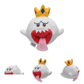 ตุ๊กตายัดนุ่น Super Mario King Boo Shy Crown Phantom 17 เซนติเมตร ของเล่นสําหรับเด็ก