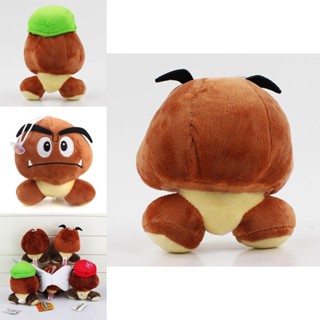 ตุ๊กตายัดนุ่น รูปเห็ด Super Mario Goomba ของเล่นสําหรับเด็ก