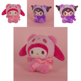 ตุ๊กตายัดนุ่น Kuromi Melody Cinnamoroll Sanrio ของเล่นสําหรับเด็ก