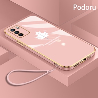 เคสโทรศัพท์มือถือ ซิลิโคนนิ่ม กันกระแทก ลายดอกไม้ ใบเมเปิ้ล สําหรับ OPPO Reno6 Z 5G F19 Pro Plus A95 5G