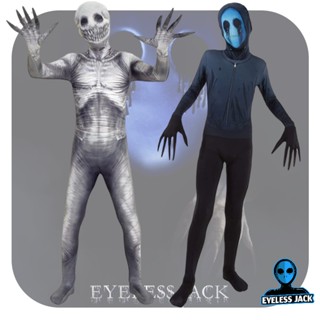 ชุดจั๊มสูท คอสเพลย์ Nightcrawler Eyeless Jack พร็อพปาร์ตี้ฮาโลวีน สําหรับเด็ก ผู้ใหญ่