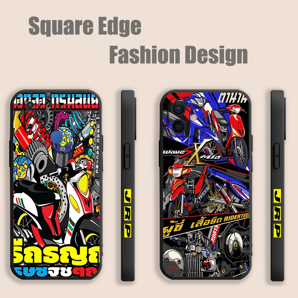JRP Racing รถจักรยานยนต์ไทย Thailook LK005 สําหรับ Realme C30 C55 9 10 9i C31 C33 Q5 เคสโทรศัพท์