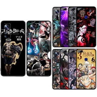 Qn17 เคสโทรศัพท์มือถือ ซิลิโคนนุ่ม ลายการ์ตูน Black Clover สําหรับ Realme C30 C11 2021 C21Y C25Y V11 V11S Narzo 50i