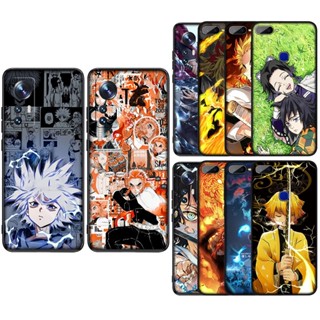 Qn22 เคสโทรศัพท์มือถือ ซิลิโคนนุ่ม ลายดาบพิฆาตอสูร Tanjirou สําหรับ Vivo Y11 Y11S Y12S Y12 Y15 2020 Y17 Y19 Y20 Y20i Y20S