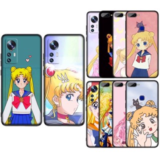 Qn48 เคสโทรศัพท์มือถือ ซิลิโคนนุ่ม ลายการ์ตูนเซเลอร์มูน สําหรับ Realme C30 C11 2021 C21Y C25Y V11 V11S Narzo 50i