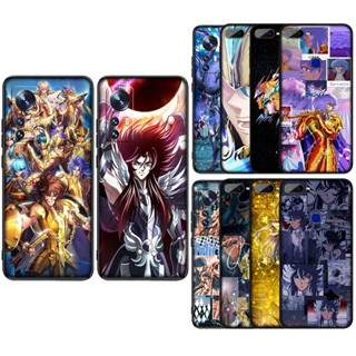 Qn8 เคสโทรศัพท์มือถือ ซิลิโคนนุ่ม ลายอะนิเมะ Saint Seiya สําหรับ Realme C30 C11 2021 C21Y C25Y V11 V11S Narzo 50i