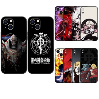 Qn26 เคสโทรศัพท์มือถือ ซิลิโคนนุ่ม ลาย Fullmetal Alchemist สําหรับ iPhone 8 8+ 7 7+ 6S 6 6+ Plus 5 5S