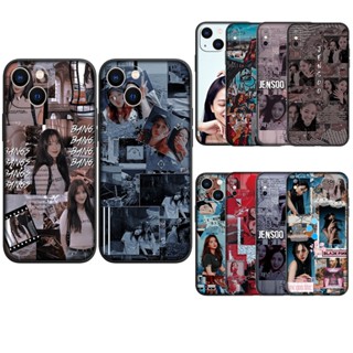 Qn36 เคสโทรศัพท์มือถือ ซิลิโคนนุ่ม ลาย Jisoo สําหรับ iPhone 8 8+ 7 7+ 6S 6 6+ Plus 5 5S