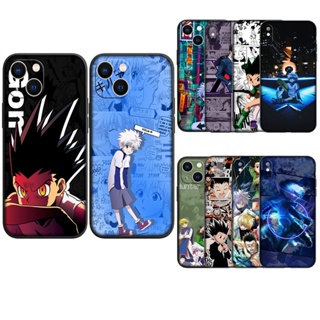 Qn33 เคสโทรศัพท์มือถือ ซิลิโคนนุ่ม ลาย Hunter x Hunter Killua สําหรับ iPhone 14 Plus Pro Max