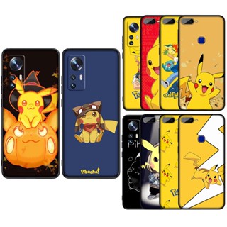 เคสซิลิโคนนิ่ม ลายปิกาจู QN45 สําหรับ Realme C17 C20 C21 C25 5G X Lite